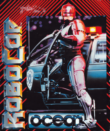 RoboCop box art for ZX Spectrum